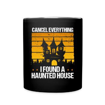Ghost Hunter a trouvé une maison hantée Ghost Hunting - Mug uni - noir - Devant