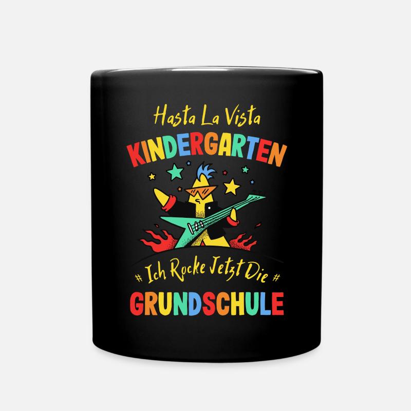1. Klasse Hasta La Vista Abschluss Kindergarten - Tasse einfarbig - Schwarz