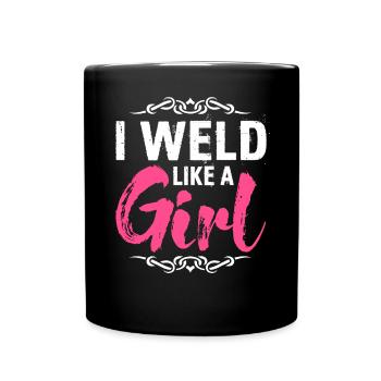Drôle de soudeur Cadeau de soudeur - Mug uni - noir - Devant