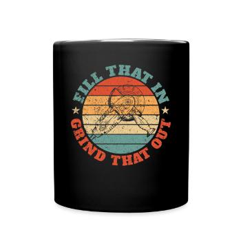 Funny Welder Welding Retro Gift - Full Colour Mug - black - Front