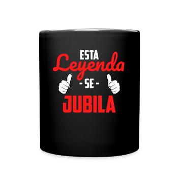 Esta Leyenda Se Jubila - Mug uni - noir - Devant