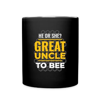 Il ou elle grand-oncle à bee grand-oncle - Mug uni - noir - Devant
