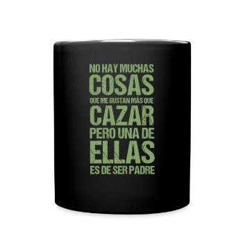 Me Gustan Más Que Cazar, Una De Ellas Es De Ser - Mug uni - noir - Devant