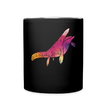 Mosasaurus Dino Future Paleontologist Dinosaur - Full Colour Mug - black - Front