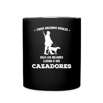 Iguales Solo Los Mejores Llegan A Ser Cazadores - Mug uni - noir - Devant