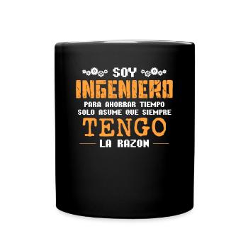 Ingeniero Ahorrar Tiempo Asume Que Tengo La Razon - Mug uni - noir - Devant