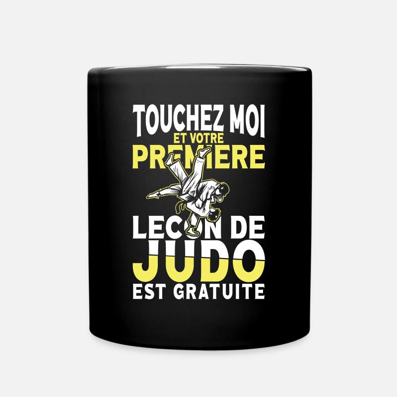 Judo Humour - Mug uni - noir