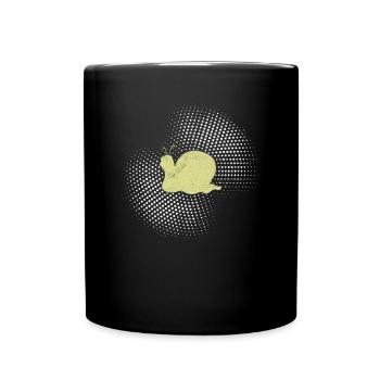 Snail - Full Colour Mug - black - Front