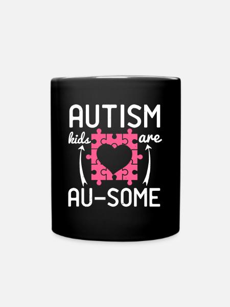 les enfants autistes sont au certains - Mug uni - noir