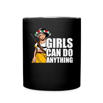 La Adelita Cadeau soldat mexicain - Mug uni - noir - Devant