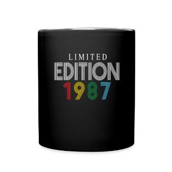 Limited Edition 1987 - Tasse einfarbig - Schwarz - Vorne