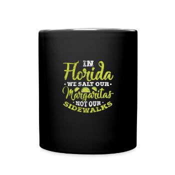 Florida USA Miami America Vacation Travel Gift - Full Colour Mug - black - Front