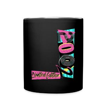 Édition limitée 2002 Année de fabrication 2002 Années 80 90 - Mug uni - noir - Devant