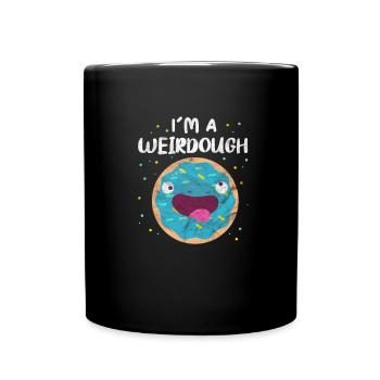 Donut - Tasse einfarbig - Schwarz - Vorne
