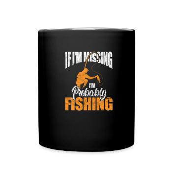 Angler - Full Colour Mug - black - Front