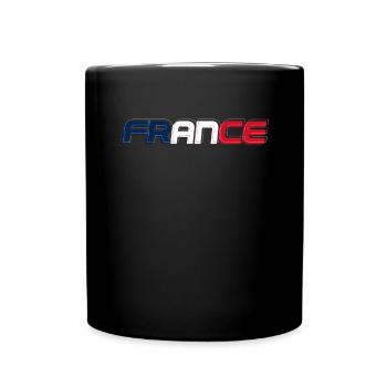 France Gift Paris French French Monaco - Full Colour Mug - black - Front