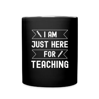 Teacher School Teacher Gift Class Primary School - Full Colour Mug - black - Front