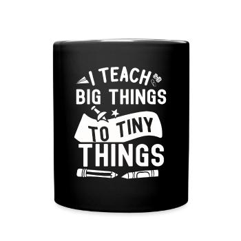 Teacher - Full Colour Mug - black - Front