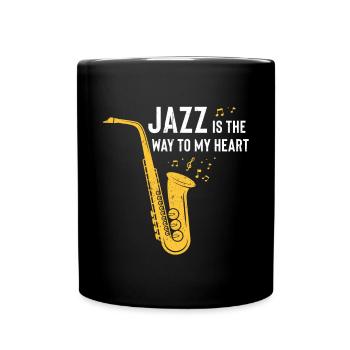 Jazz Tshirt - Mug uni - noir - Devant