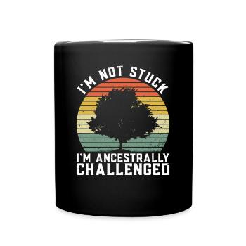 Genealogist Genealogist Family Tree Genealogist - Full Colour Mug - black - Front