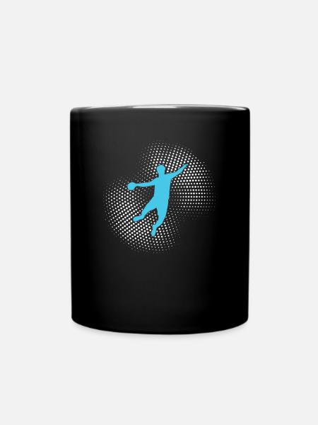handball - Mug uni - noir