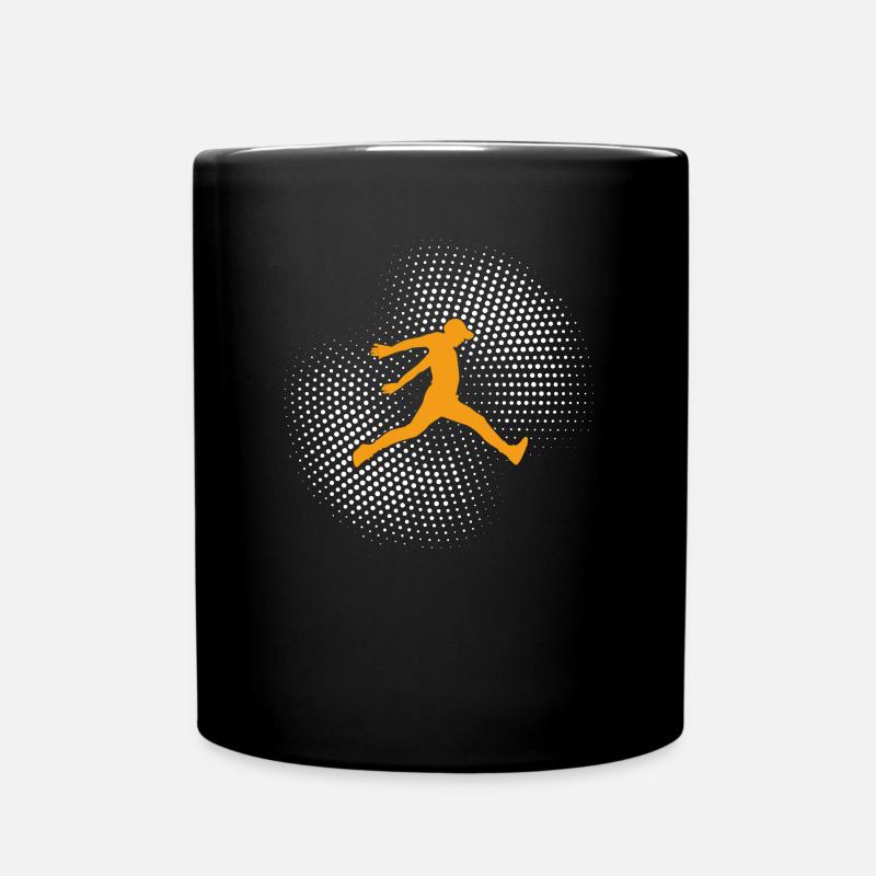parkour - Tasse einfarbig - Schwarz