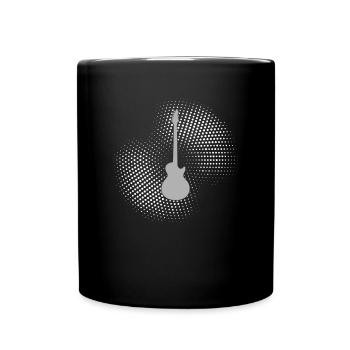 e Guitare Rock - Mug uni - noir - Devant