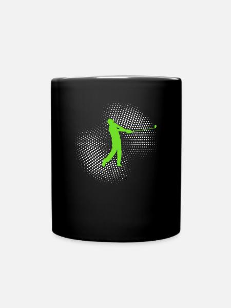 golf - Tasse einfarbig - Schwarz