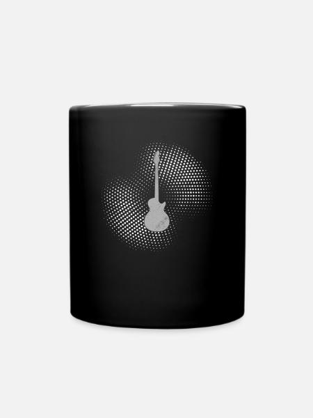 e Guitare Rock - Mug uni - noir
