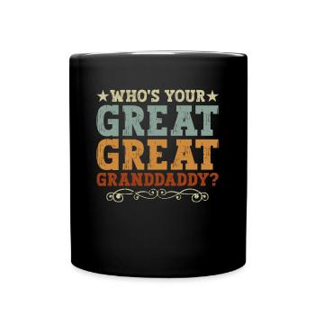 Genealogist Genealogist Family Tree Genealogist - Full Colour Mug - black - Front