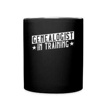 Genealogist Genealogist Family Tree Genealogist - Full Colour Mug - black - Front
