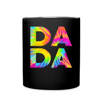 Dad - Tasse einfarbig - Schwarz - Vorne