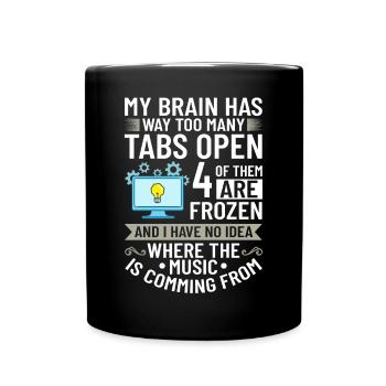Développeur de logiciels de développement de logiciels - Mug uni - noir - Devant