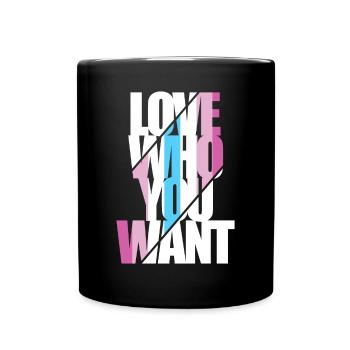 Femboy-Geschenk - Tasse einfarbig - Schwarz - Vorne