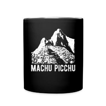 Machu Picchu Peru Inca Gift - Full Colour Mug - black - Front