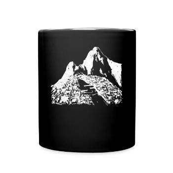 Machu Picchu Peru Inca Gift - Full Colour Mug - black - Front