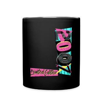 Limited Edition 2007 Year 2007 80s 90s - Full Colour Mug - black - Front