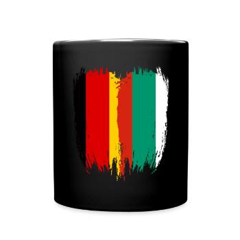 Germany Flag Bulgaria - Full Colour Mug - black - Front