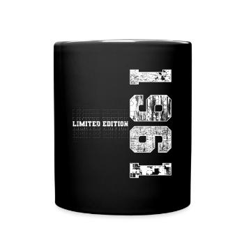 Édition limitée 1961 Année de naissance 1961 Cadeau - Mug uni - noir - Devant