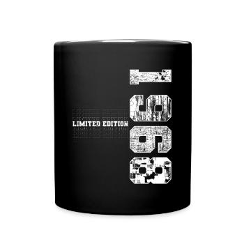 Édition limitée 1968 Année de naissance 1968 Cadeau - Mug uni - noir - Devant