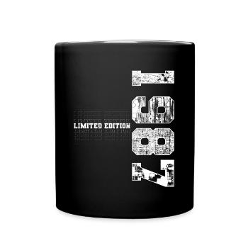 Limited Edition 1987 Year of Birth 1987 Gift - Full Colour Mug - black - Front
