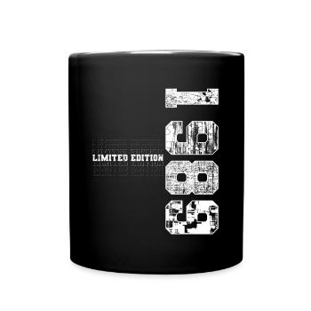 Édition limitée 1989 Année de naissance 1989 Cadeau - Mug uni - noir - Devant