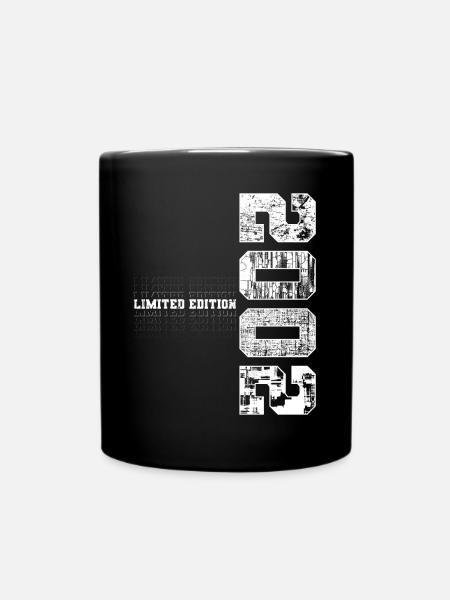 Limited Edition 2002 Geburtsjahr 2002 Geschenk - Tasse einfarbig - Schwarz