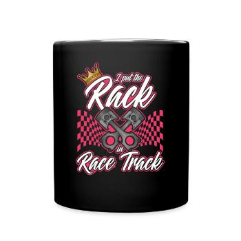 Rennstrecke Rennstrecke Rennstrecke Frauen - Tasse einfarbig - Schwarz - Vorne