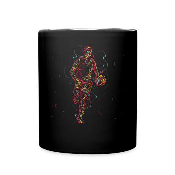 Basketball Basketballer - Full Colour Mug - black - Front