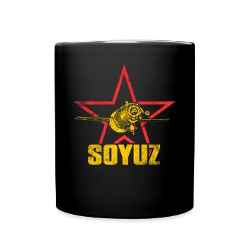Vaisseau spatial Soyouz - Mug uni - noir - Devant