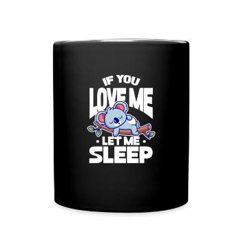 Koala Koala Bear Australie Bear Gift - Mug uni - noir - Devant
