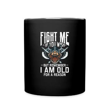 Viking Viking Vikings Odin Walhalla Cadeau - Mug uni - noir - Devant