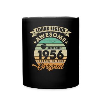 1956 Birthday - Full Colour Mug - black - Front