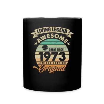 1973 Birthday Retro Orginal - Full Colour Mug - black - Front